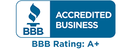 BBB Rating A+ Accredited Business logo